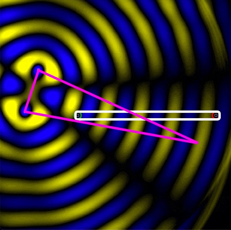 What do sub alignment sound waves look like?