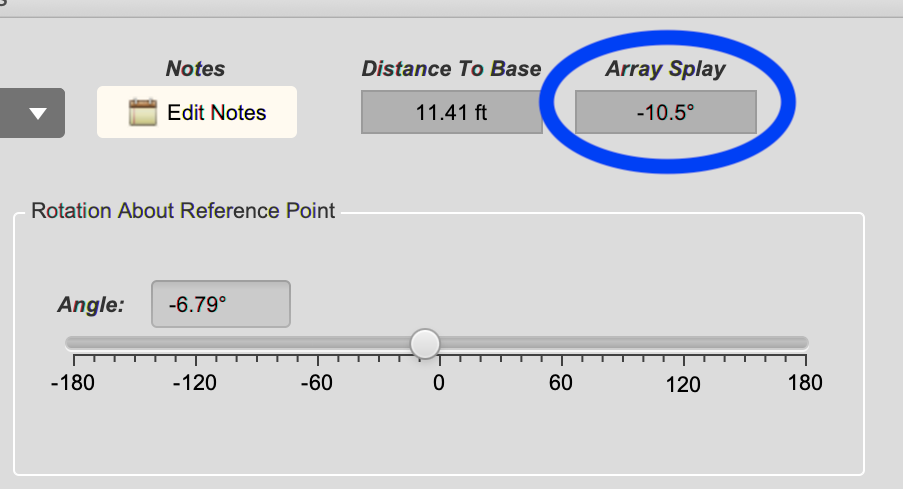 array splay