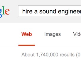 Opening Up The Marketplace To Sound Engineers