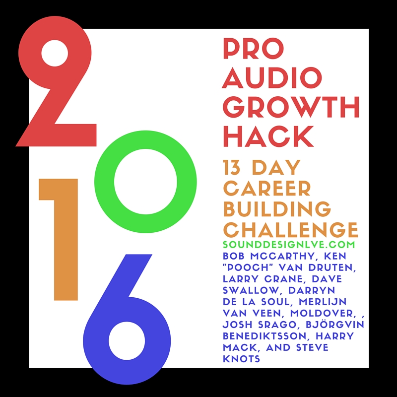 Growth Hack 2016: 13-Day Career Building Challenge