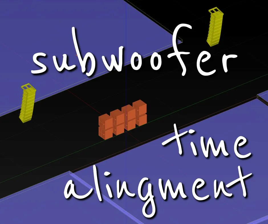 Do subwoofers need time alignment?